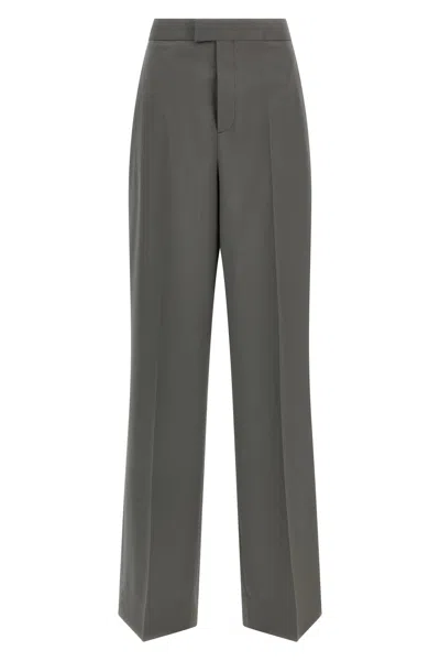 Armarium Tailored Wide-leg Trousers In Gray