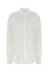 Armarium Camicia Lavinia Oversize In Popeline Stretch Bianco Donna