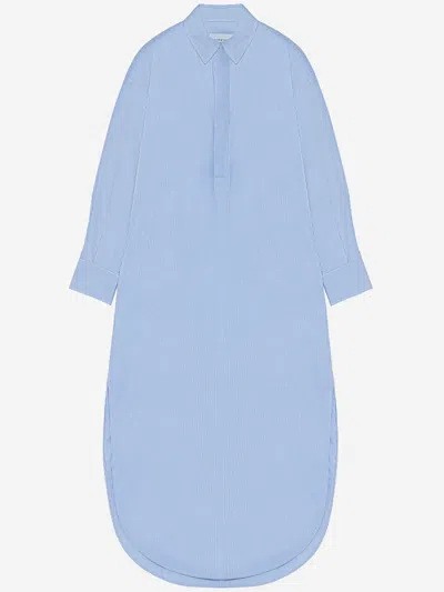 Armarium Light Blue Cotton Candle Maxi Dress