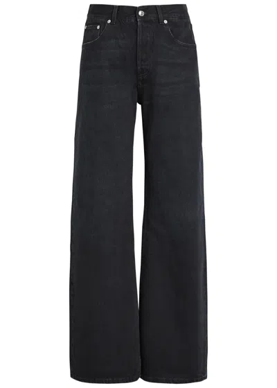 Armarium Luke Wide-leg Jeans In Black