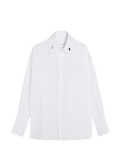 Armarium Pin-collar Button-fastening Shirt In White