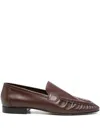 Armarium Milan Nappa Loafers In Burgundy
