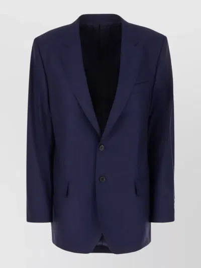 Armarium Noah Wool Blazer Front Pockets In Black