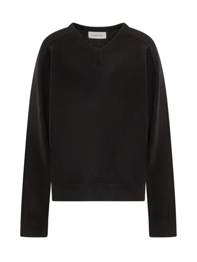 Armarium Pullover Gregor - 100% Recycled Cashmere In Nero