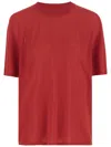 Armarium Relaxed-fit Wool T-shirt In Red