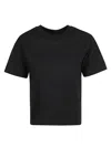 Armarium Black Slim Fit Cotton T-shirt In Black