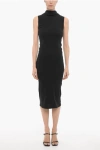 Armarium Fitted Sleeveless Midi Dress