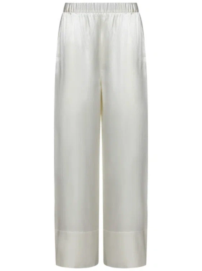 Armarium White Loose-leg Trousers