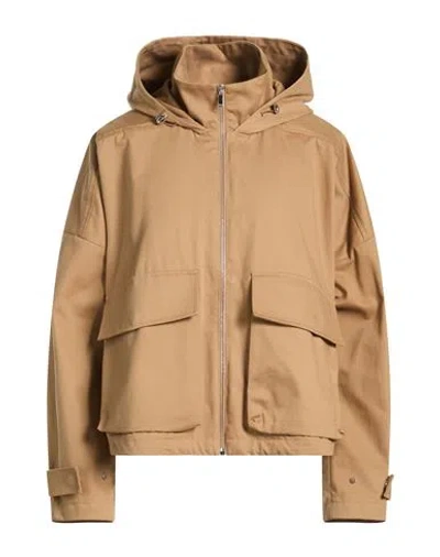 Armarium Woman Jacket Camel Size 6 Cotton In Brown