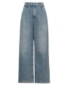 Armarium Woman Jeans Blue Size 4 Cotton In Blue