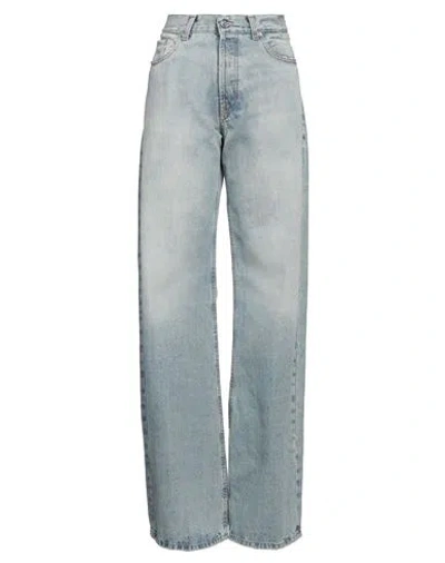Armarium Woman Jeans Blue Size 8 Cotton
