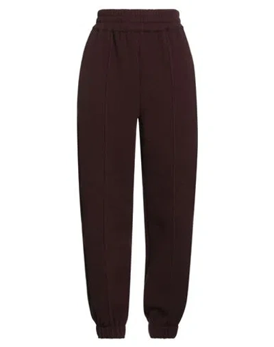 Armarium Woman Pants Burgundy Size 4 Virgin Wool In Red