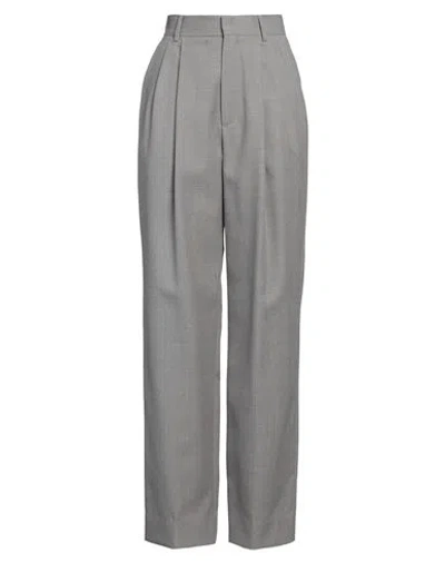 Armarium Woman Pants Light Grey Size 10 Virgin Wool