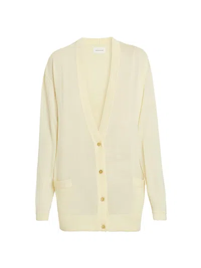 Armarium Women's Brando Wool V-neck Cardigan In Metallic