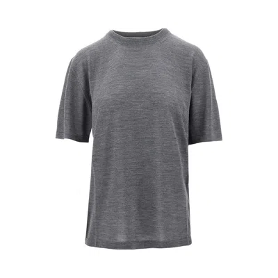 Armarium Wool 'viky' Top In Gray