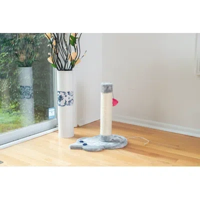Armarkat 19" Real Wood Cat Condo In Silver Gray,beige