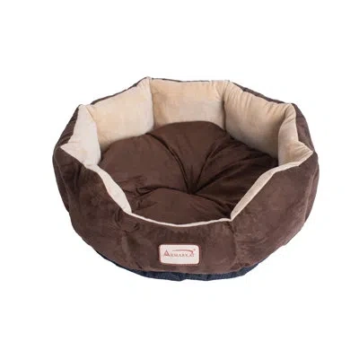 Armarkat Cat Bed Bolster In Brown