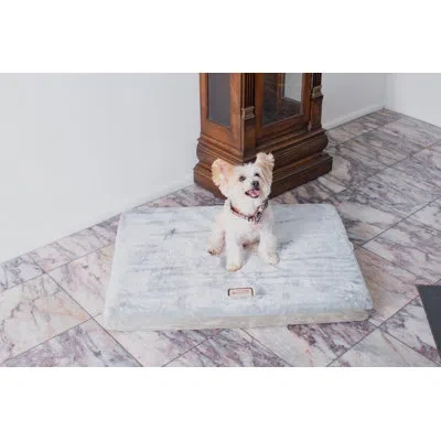 Armarkat Memory Foam Dog Mat In Sage Green,gray