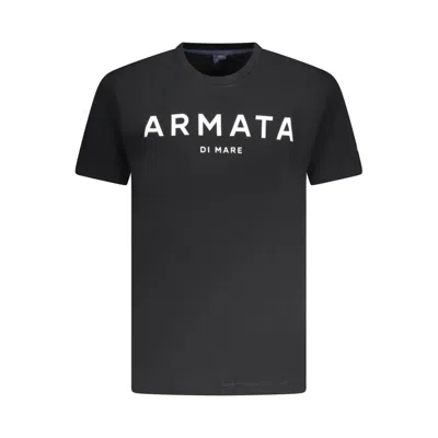 Armata Di Mare Black Cotton Men's T-shirt In Gray