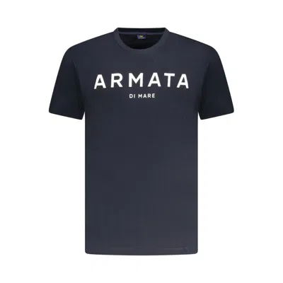 Armata Di Mare Blu Cotton Men T-shirt In Blue