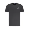 Armata Di Mare Black Cotton Men T-shirt In Purple