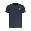 Armata Di Mare Blue Cotton Men T-shirt In Animal Print