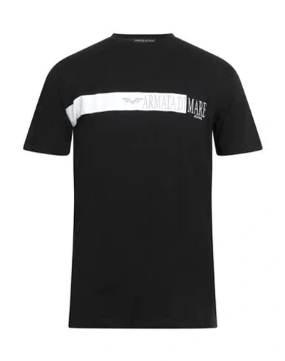 Armata Di Mare Jeans Man T-shirt Black Size Xxl Cotton