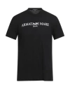 Armata Di Mare Jeans Man T-shirt Black Size Xxl Cotton In Black