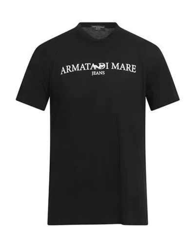 Armata Di Mare Jeans Man T-shirt Black Size Xxl Cotton