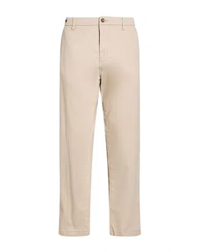 Armata Di Mare Man Pants Beige Size 40 Cotton, Elastane In Neutral