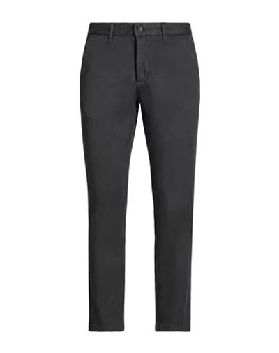 Armata Di Mare Man Pants Charcoal Size 30 Cotton, Elastane In Black