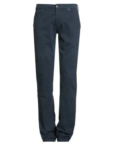 Armata Di Mare Man Pants Midnight Blue Size 30 Cotton, Elastane