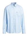 Armata Di Mare Man Shirt Sky Blue Size Xl Cotton, Elastane In Blue