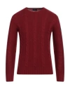 Armata Di Mare Man Sweater Brick Size 46 Polyamide, Wool, Viscose, Cashmere In Red