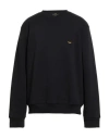 Armata Di Mare Man Sweatshirt Black Size Xxl Cotton, Polyester In Black