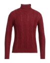 Armata Di Mare Man Turtleneck Brick Size 3xl Polyamide, Wool, Viscose, Cashmere In Red