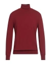 Armata Di Mare Man Turtleneck Burgundy Size 44 Polyamide, Wool, Viscose, Cashmere