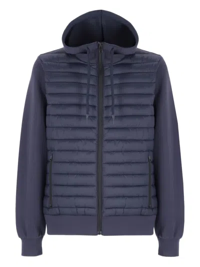 ARMATA DI MARE ZIP-UP QUILTED HOODED JACKET