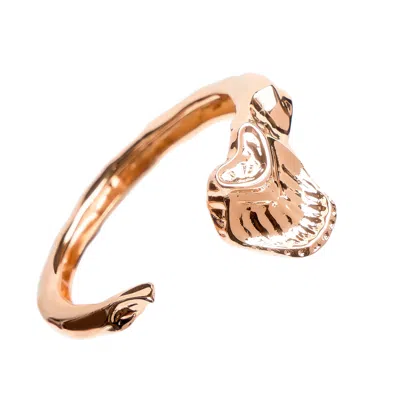 Armature Women's Rose Gold Bone Cuff
