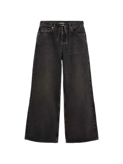 Armedangels Astraeaas Wide-leg Jeans In Grey
