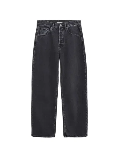 Armedangels Haayi Baggy-cut Jeans In Black