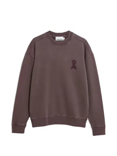 Armedangels Iconic Å Gmt Garment-dyed Sweatshirt In Animal Print