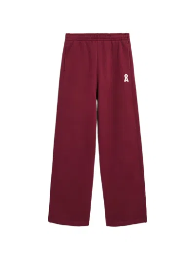 Armedangels Iconic Åivaara Logo-patch Track Pants In Brown