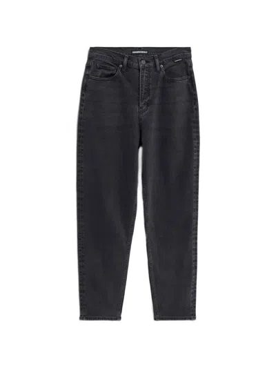 Armedangels Mairaa Mom Tapered Jeans In Black