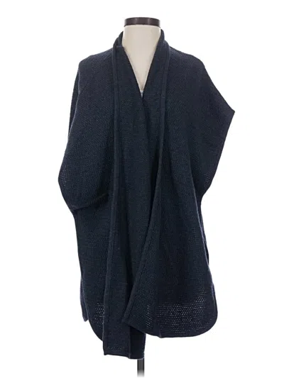 Pre-owned Armedangels Poncho In Blue