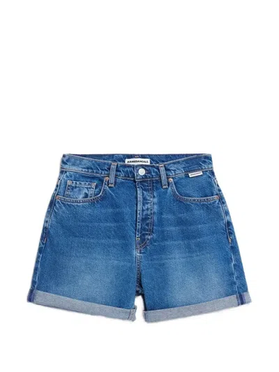 Armedangels Sheaari Denim Shorts In Blue