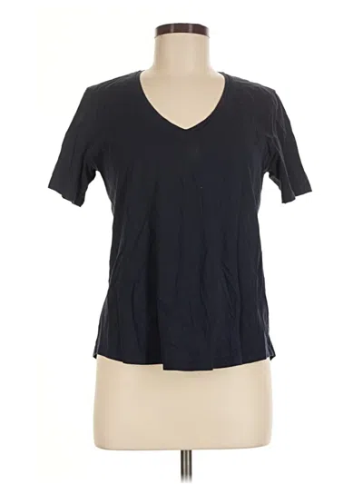 Pre-owned Armedangels Short Sleeve T-shirt In Black