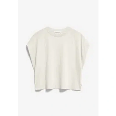 Armedangels Xartaa Undyed Linen T-shirt In White