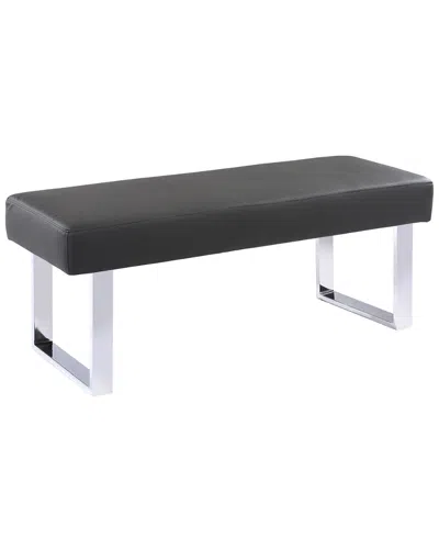 Armen Living Amanda Contemporary Dining Bench