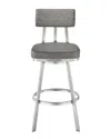 Armen Living Benjamin 26in Swivel Counter Stool